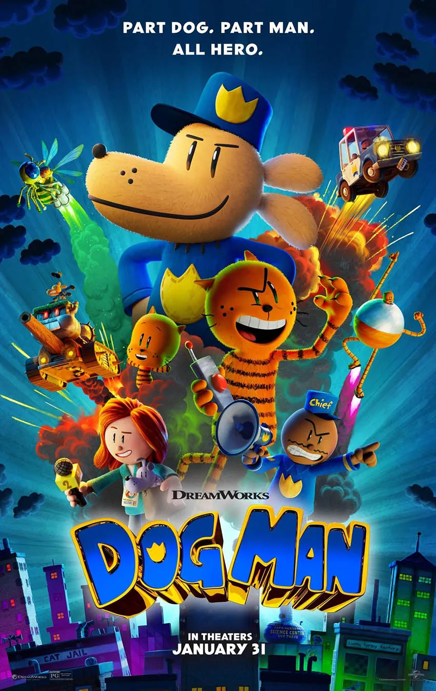 A poster image of the film Dog Man