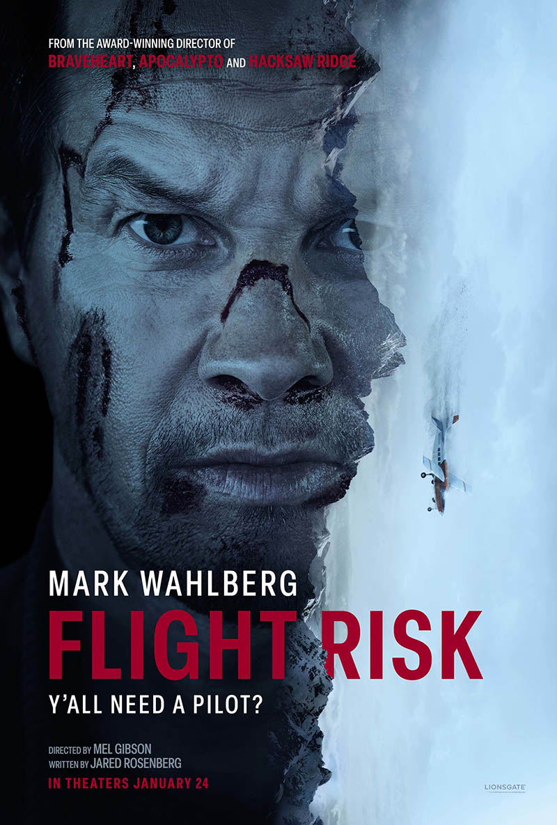 A poster of the film Flight Risk